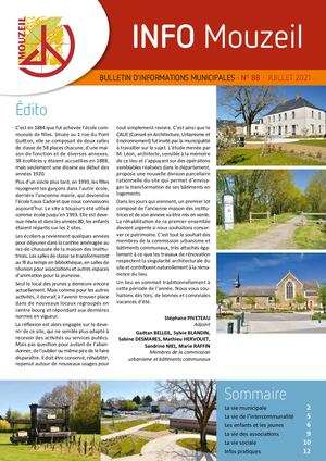 Info Mouzeil N°88 Juillet 2021