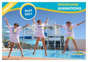 Programme Des Animations Camping Espiguette Juillet 2021