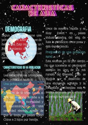 Caracteristicas De Asia