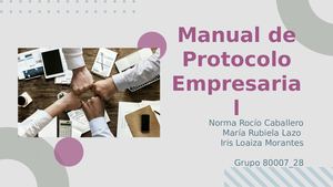 Manual De Protocolo Empresarial