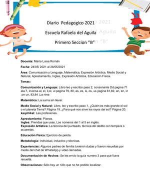 Diario Pedagogico 10 ,,