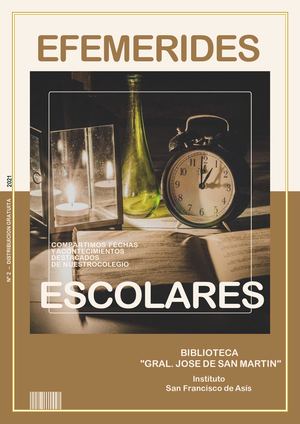 Efemérides Escolares 2021