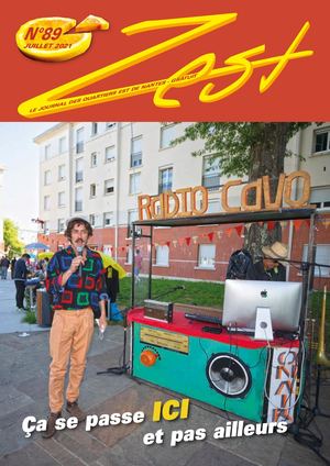 Zest, le journal des quartiers Est de Nantes - juillet 2021