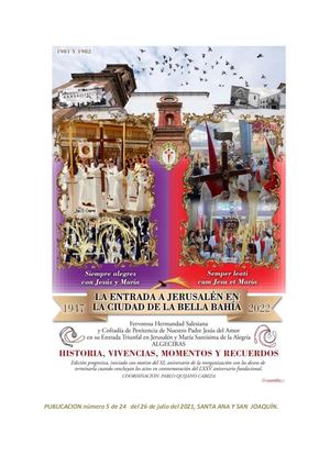 5. 1981 y 1982. LA ENTRADA A JERUSALEN EN LA CIUDAD DE LA BELLA BAHÍA.26/07/2021.