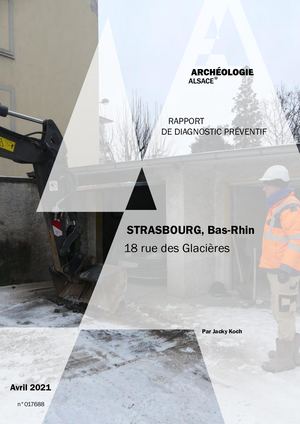 STRASBOURG, 18 rue des Glacières (d)