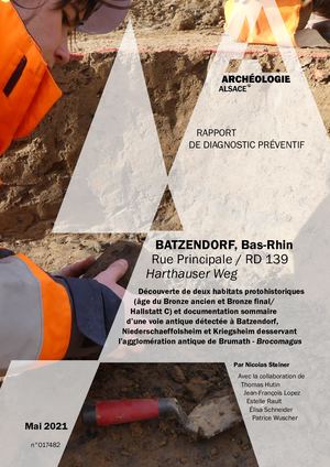 BATZENDORF, Rue principale, RD139, Harthauser Weg (d)ce