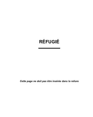 Refugie (Internat.) [2020 05].