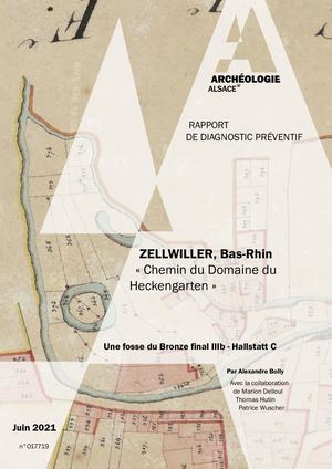 ZELLWILLER, Chemin du Domaine du Heckengarten (d)
