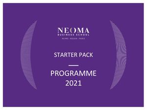 Starter Pack Programme 2021