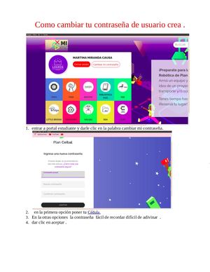 Cambiar Contraseñas en crea y correo..