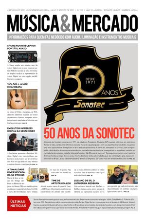 #115 - JULHO/AGOSTO 2021 - Música & Mercado