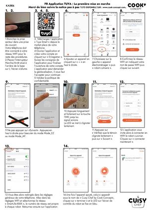 Application TUYA - 1ère Mise en marche