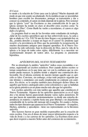 Everett Harrison Introducción Al Nuevo Testamento (1) Páginas 122 134