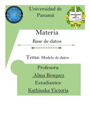 Portafolio digital Base de datos