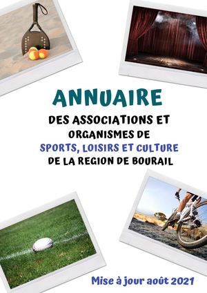 Livret Sports, Culture Et Loisirs Bourail 2021