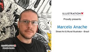 Marcelo Anache - Street Art & Mural Illustrator - Brazil