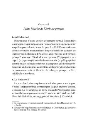 Extrait Histoire Du Grec Moderne