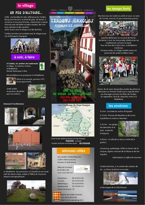 Plan et infos pratiques de Tardets