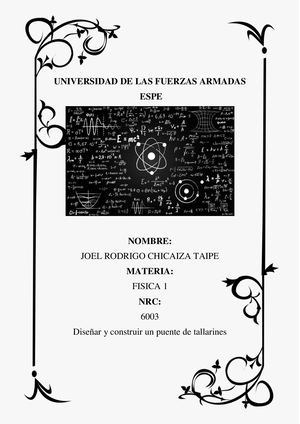 Diseño Y Construccio De Un Puente De Tallarines Chicaiza Taipe Joel Rodrigo