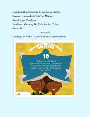 Literatura Afrocolombiana