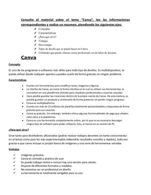 Tarea De Canva