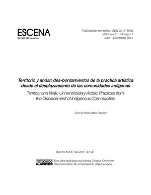 Romualdo_ESCENA. IIArte-UCR