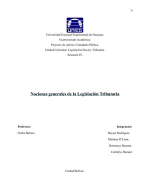 2 Legislacion Fiscal Y Tributaria