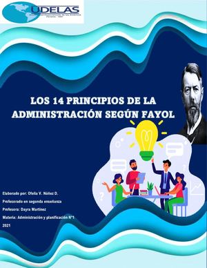 Revista Digital Los 14 Principios De La Administración De Henry Fayol