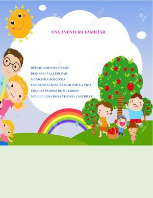 Cartilla Educativa Las Flores De Mi Jardin