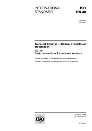 Iso 128 40 Cortes Y Secciones
