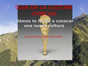 Guia De La Cultura Chibcha