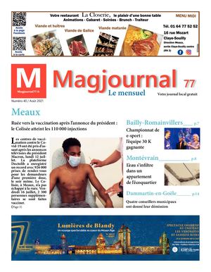 Magjournal 77 - Le Mensuel N°40 - Août 2021