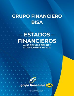 Estados Financieros Grupo Bisa