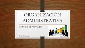 Organización Administrativa