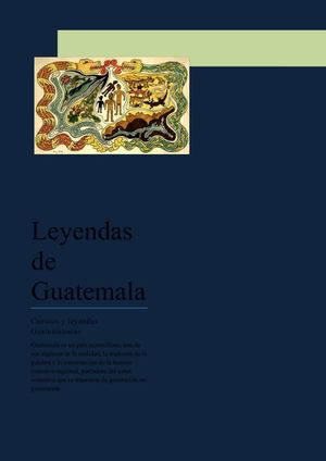Leyendas De Guatemala