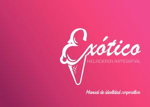 Heladeria Exotico Manual De Identidad Corporativa