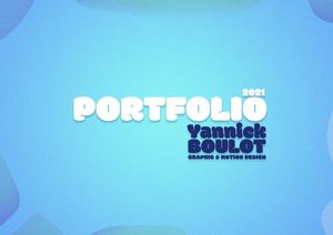 Portfolio 2021 Yannick Boulot