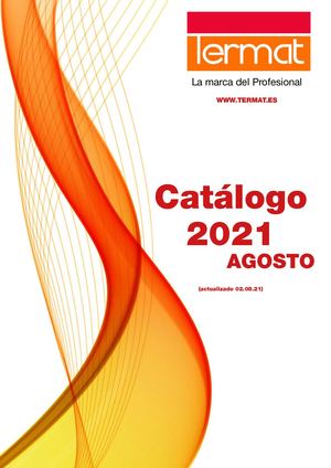 Catálogo Termat Agosto 2021