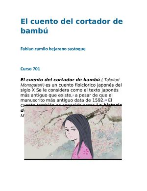 El Cuento Del Cortador De Bambú 2