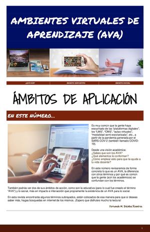 Ambientes Virtuales de Aprendizaje