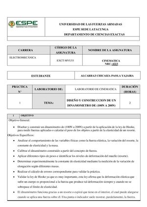 PROYECTO DISEÑO Y CONSTRUCCIÓN DE UN DINAMÓMETRO DE 100 a 200 N