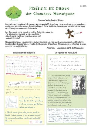 Feuille De Choux Messanges