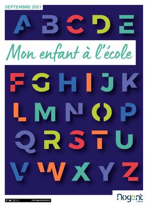 Mon enfant à l'école Nogent-sur-Marne 2021-2022