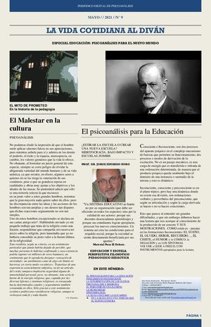 9 Periodico Psicoanalisis La Vida Cotidiana Al Divan N°_9