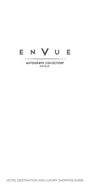 Envue, Autograph Collection Pages