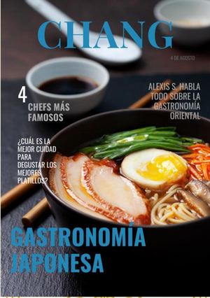 Revista Gastronomica Chang