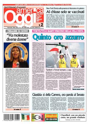 America Oggi 4 Agosto 2021