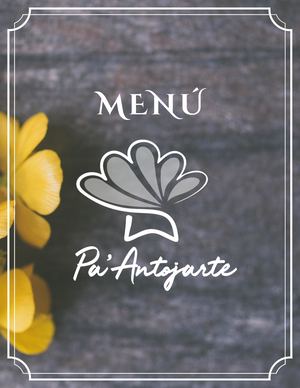 Menú Pa'antojarte