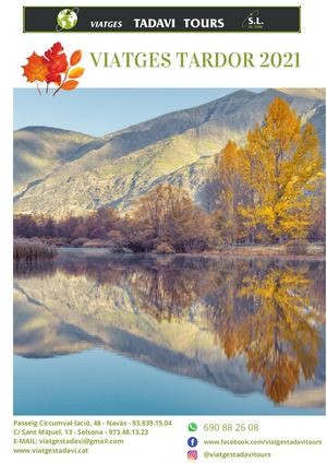 Cataleg Tadavi Tardor 2021