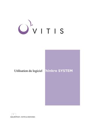 Mode Operatoire Thinkro Ovitis